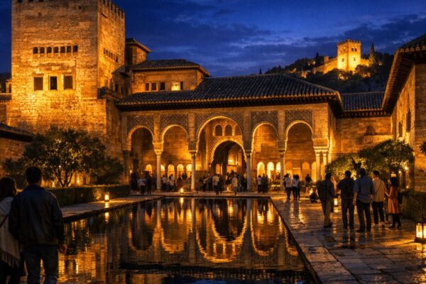 alhambra night tours night visits annual numbers